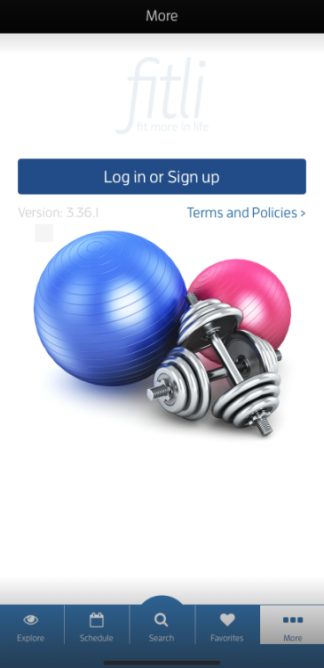 Getting Started with the Fitli App — screenshot 1