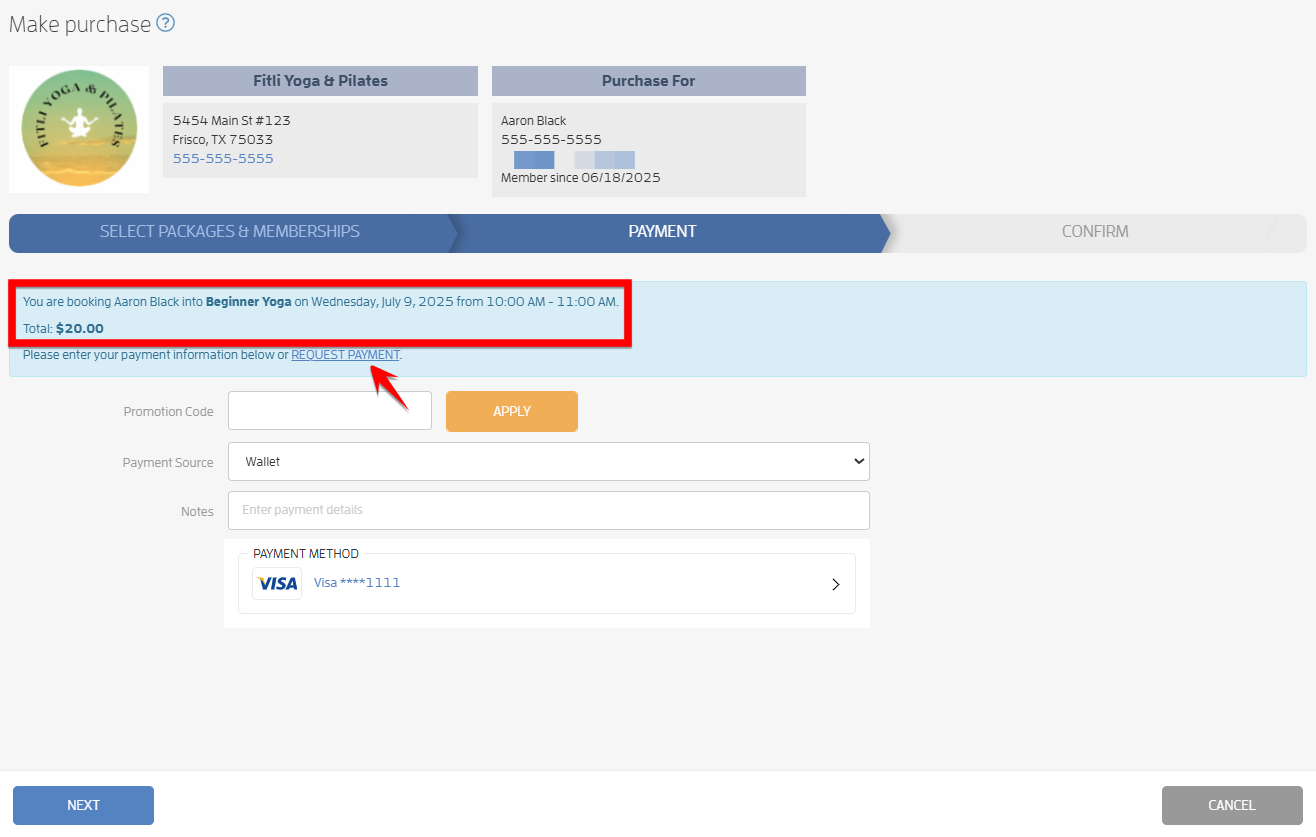 Generate Payment Requests — screenshot 11