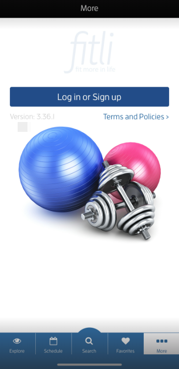 iOs App: Need Help Logging Into Fitli? — screenshot 1