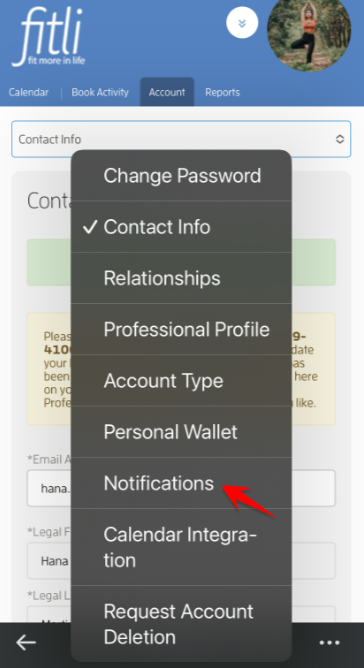 Mobile version: How can I edit my personal email/text message notifications? — screenshot 17