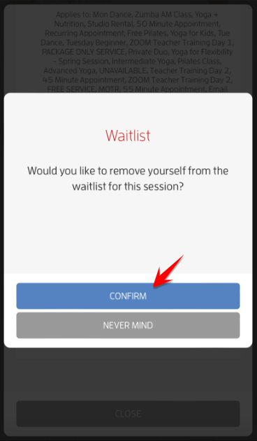 Mobile version: Client Guide - Waitlist for Relationships — screenshot 14