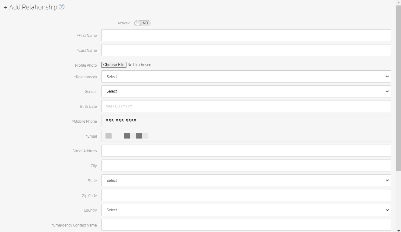 How to Add Relationships During Registration? — screenshot 5