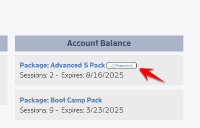 Relationships - Getting Started Guide (Step 4 - Purchase Shared Packages for Clients and their Relationships) — screenshot 4