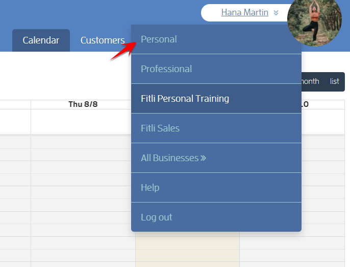 Can I have multiple businesses and calendars under one account? — screenshot 1