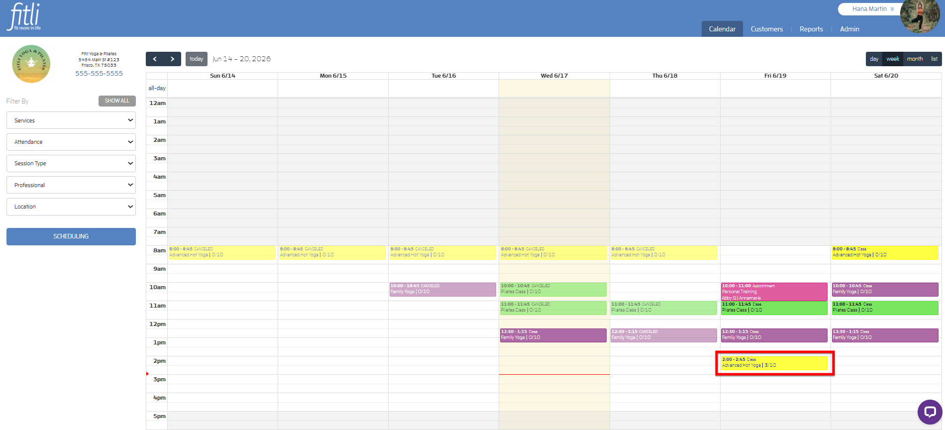 How to Reschedule a Class with Participants? — screenshot 6