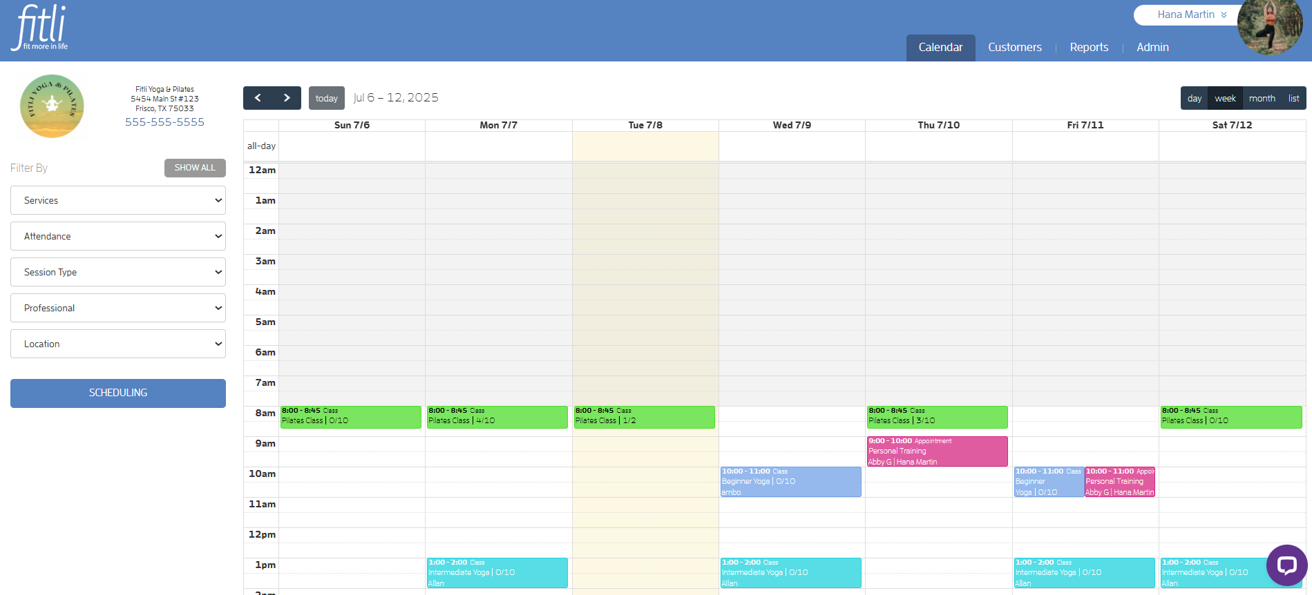How to view client history? — screenshot 1