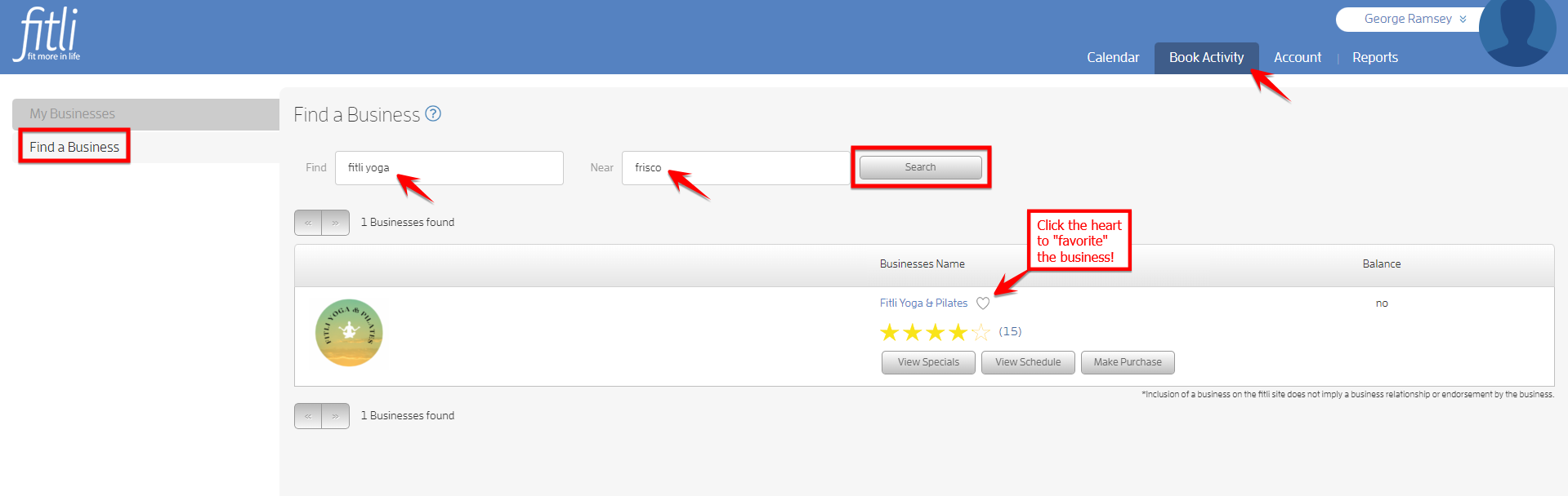 I just signed up with Fitli, now what do I do? — screenshot 4