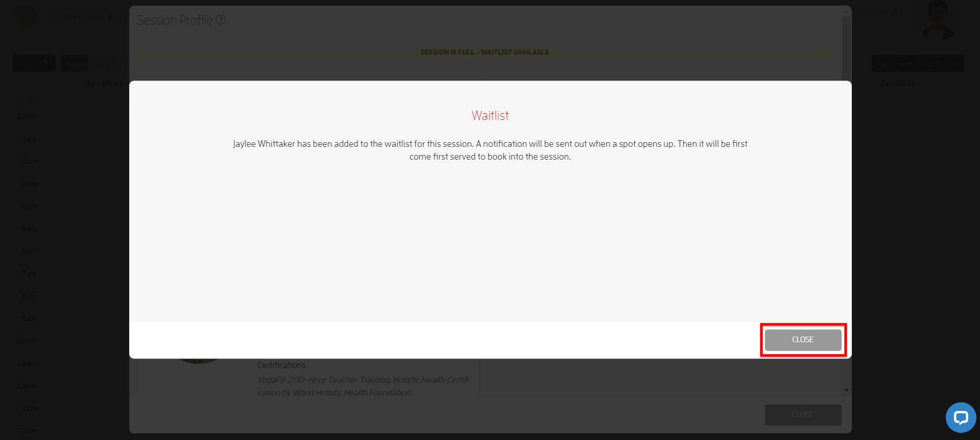 Client Guide: Waitlist for Relationships — screenshot 7