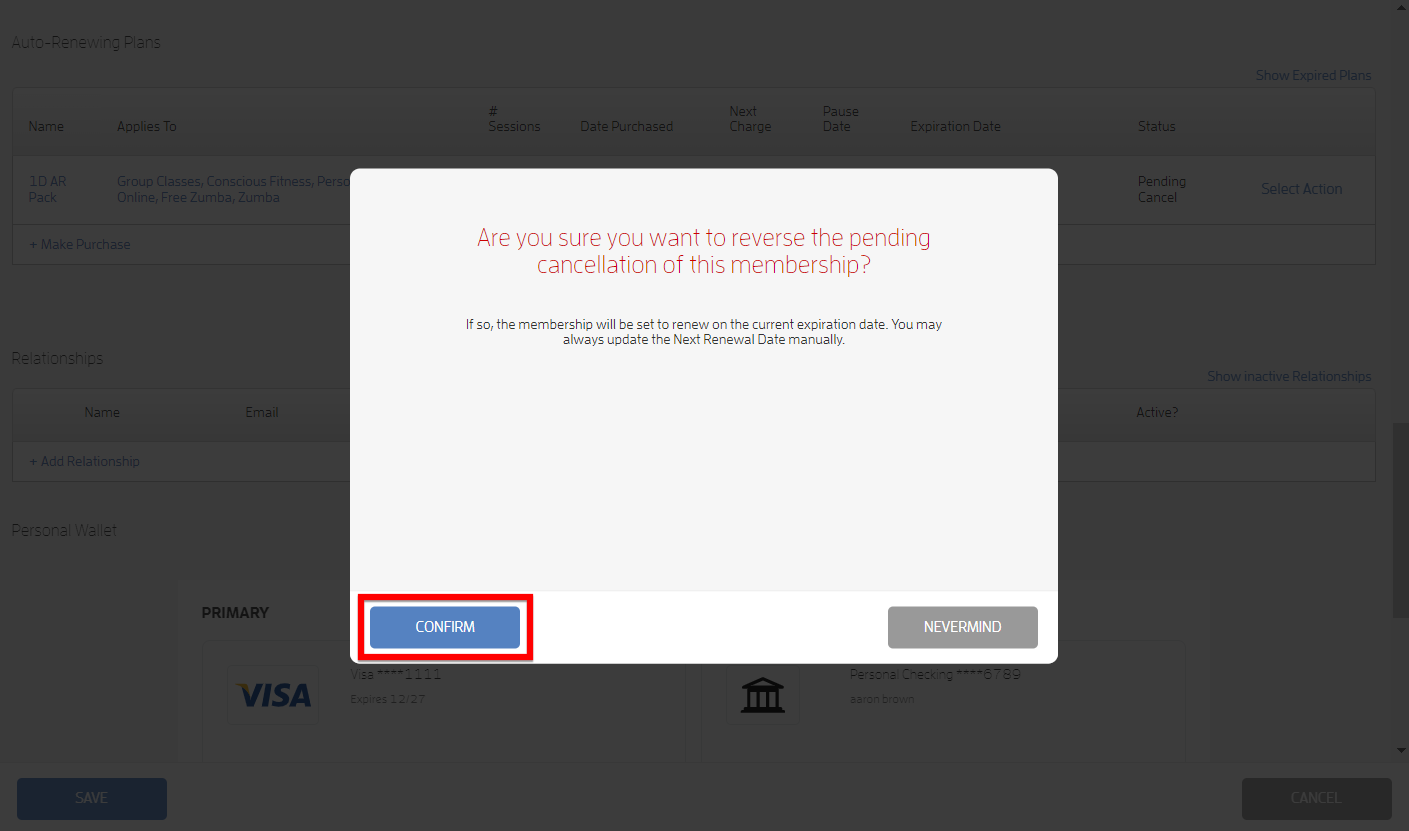 How can I cancel an auto-renewing membership? — screenshot 9