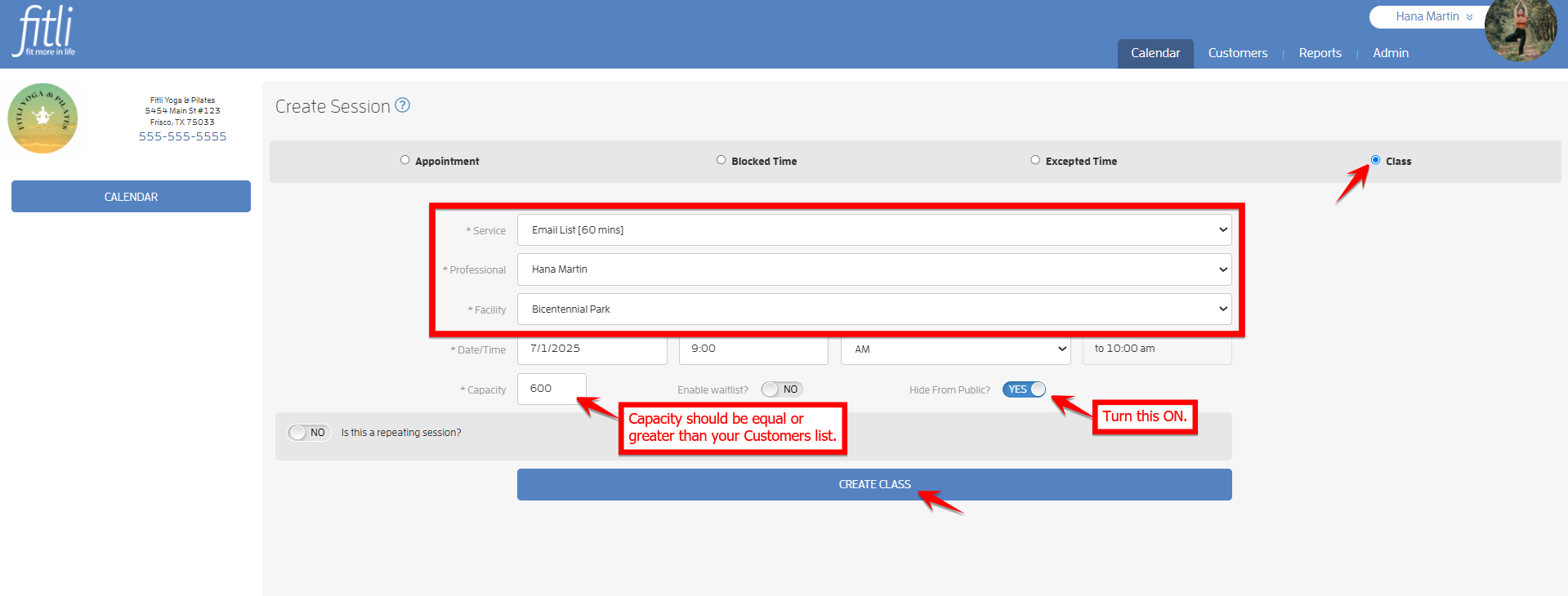 Can I send emails to all of my customers or my entire client base? — screenshot 2
