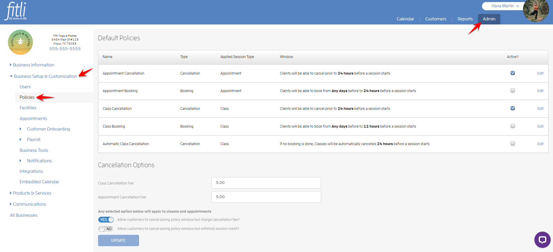 How to Set Up Auto-Cancellation Timing for Unbooked Classes? — screenshot 1