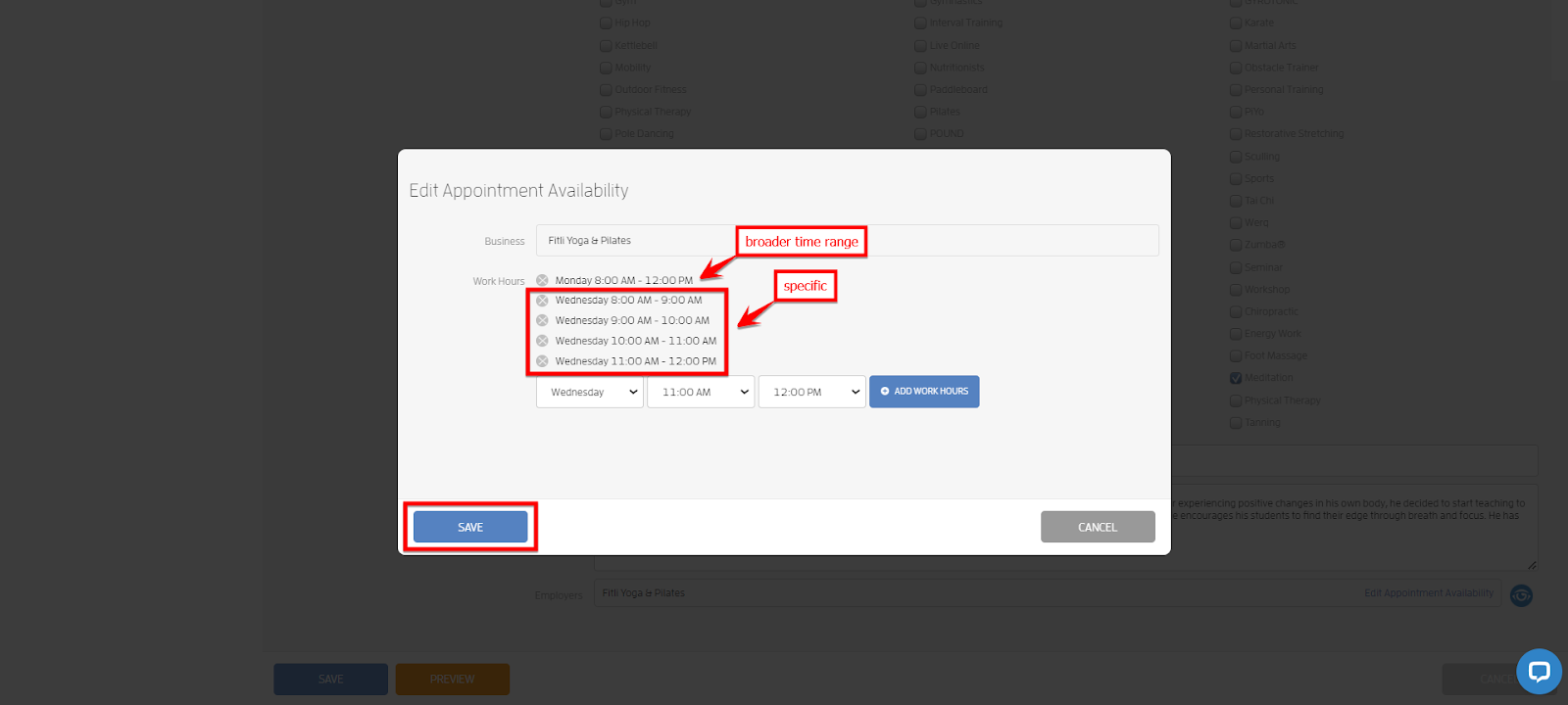 How to Set your Appointment Availability? — screenshot 6