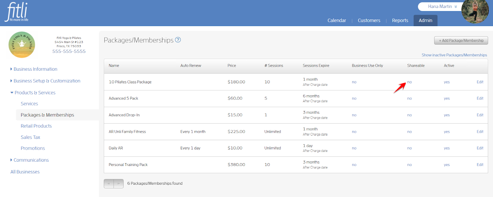 How to Edit your Services and Packages from the List View? — screenshot 19
