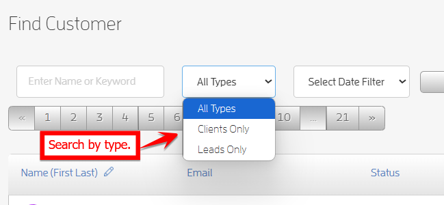 Business 'Leads' for New Client Accounts — screenshot 5