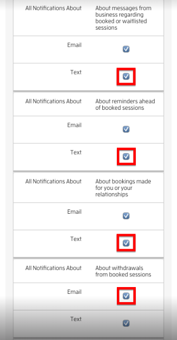 Mobile version: I didn't get an email. What should I do to get notifications? — screenshot 13
