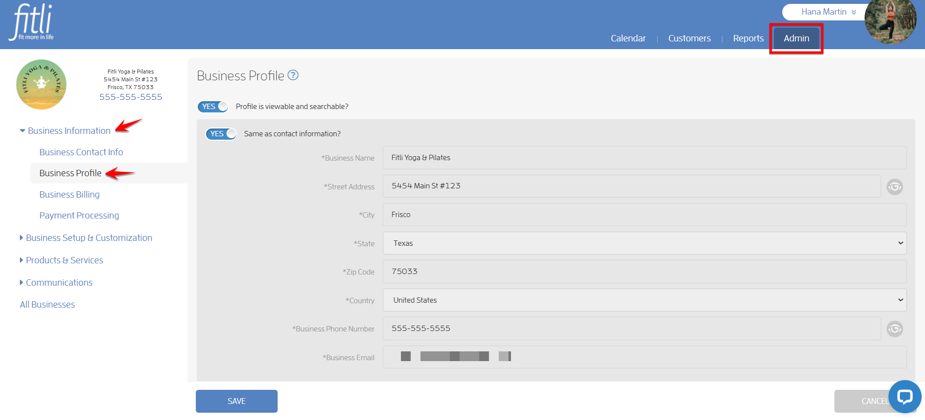 How can I charge a tip for a client's visit? — screenshot 1