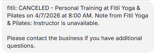 How to Add a Custom Message During Session Cancellation? — screenshot 15