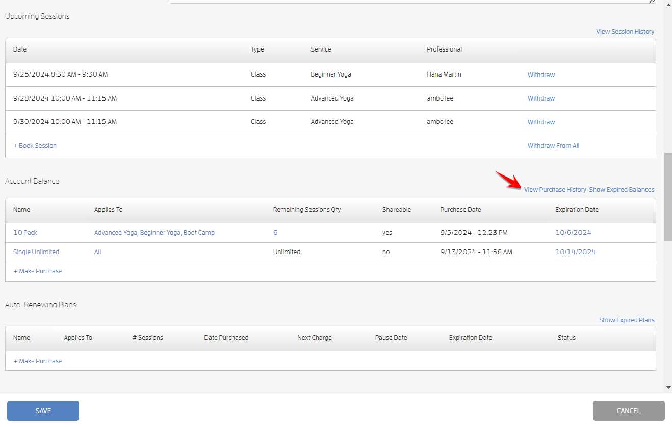 Customer Payment History Report — screenshot 8
