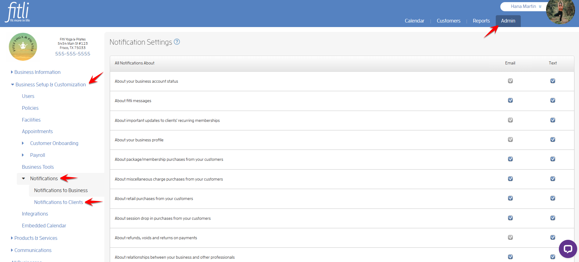 Managing Waitlist Client Notifications — screenshot 2