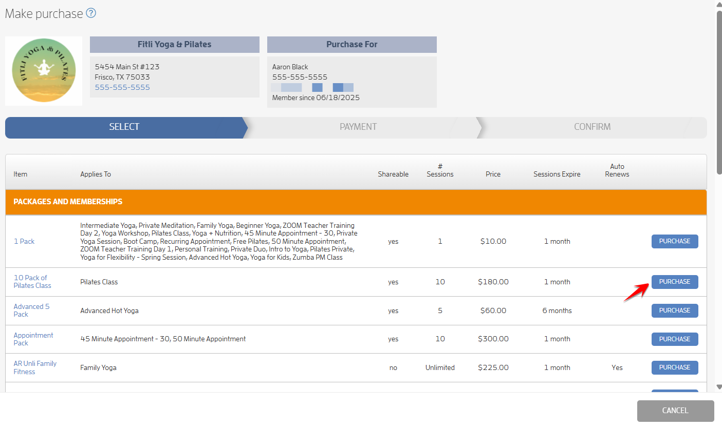 Generate Payment Requests — screenshot 2