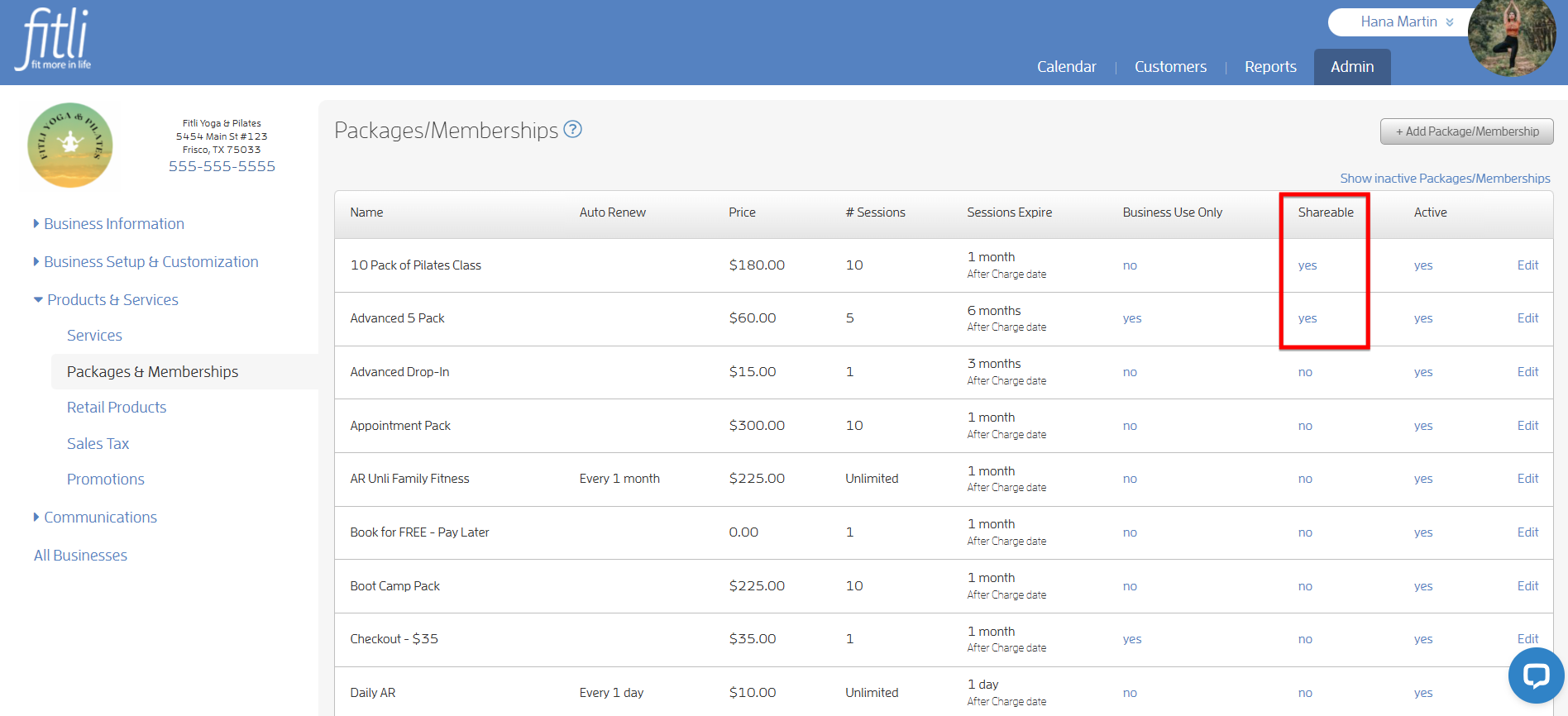 Relationships - Getting Started Guide (Step 4 - Purchase Shared Packages for Clients and their Relationships) — screenshot 1