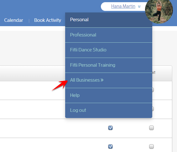 Professional Profile - Class, Appointment, and Session reminder notifications — screenshot 4