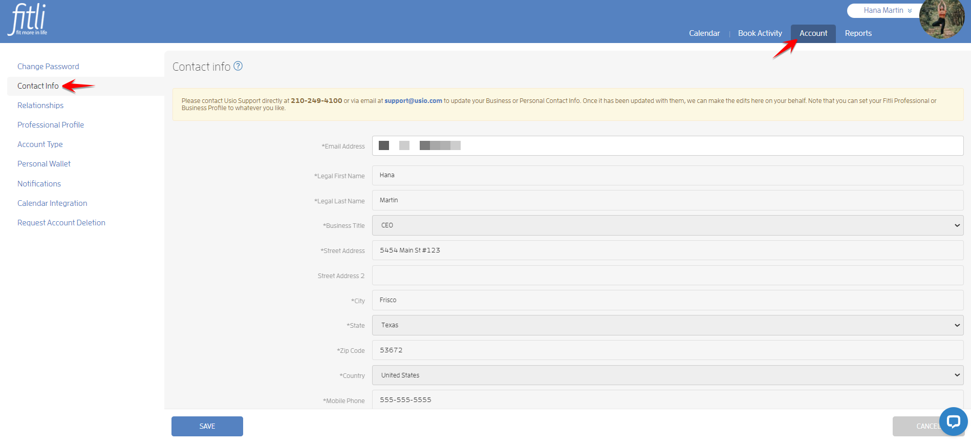 Professional Profile Preview - Customizing Your Professional Profile — screenshot 5
