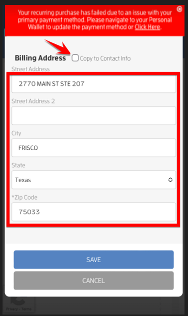 Mobile version: Handling Failing Auto-Renewing Memberships (Client Guide) — screenshot 19