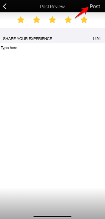 iOs App: How Can I Leave a Review for a Business/Instructor? — screenshot 17