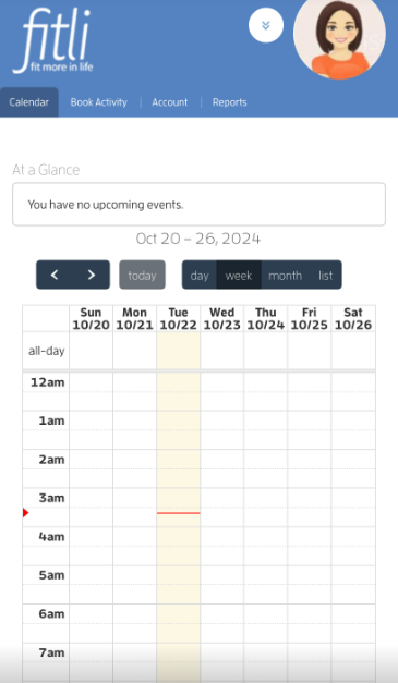 Mobile version: How to View Your Account History — screenshot 1