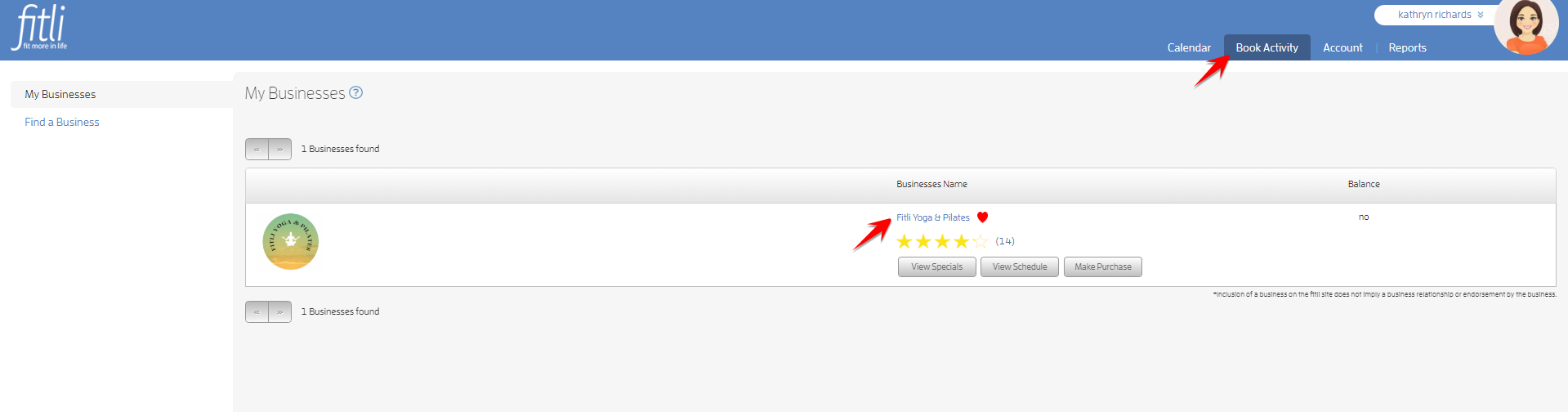 How Can I Leave a Review for a Business/Instructor? — screenshot 6
