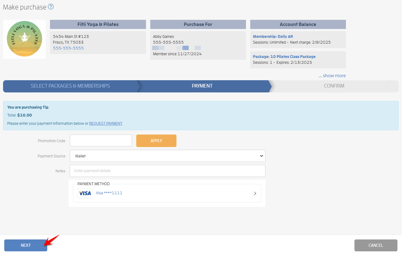 How can I charge a miscellaneous fee or amount to my client? — screenshot 5