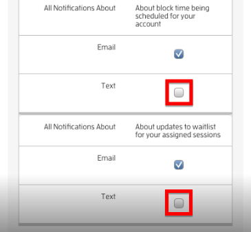 Mobile version: Why have my SMS notifications been turned off? — screenshot 15