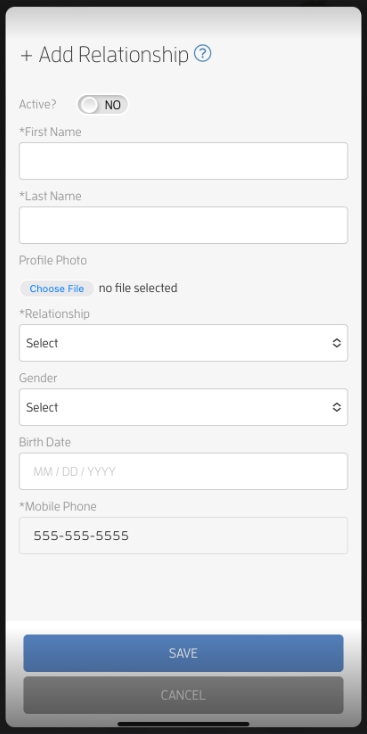 Mobile version: How to Add Relationships While Booking? — screenshot 6