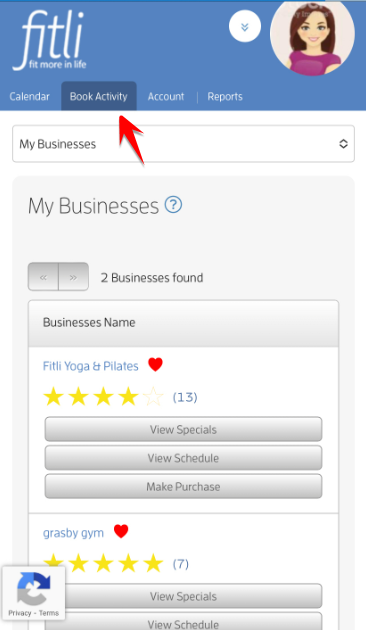 Mobile version: Can I Purchase Merchandise from a Business on Fitli? — screenshot 1