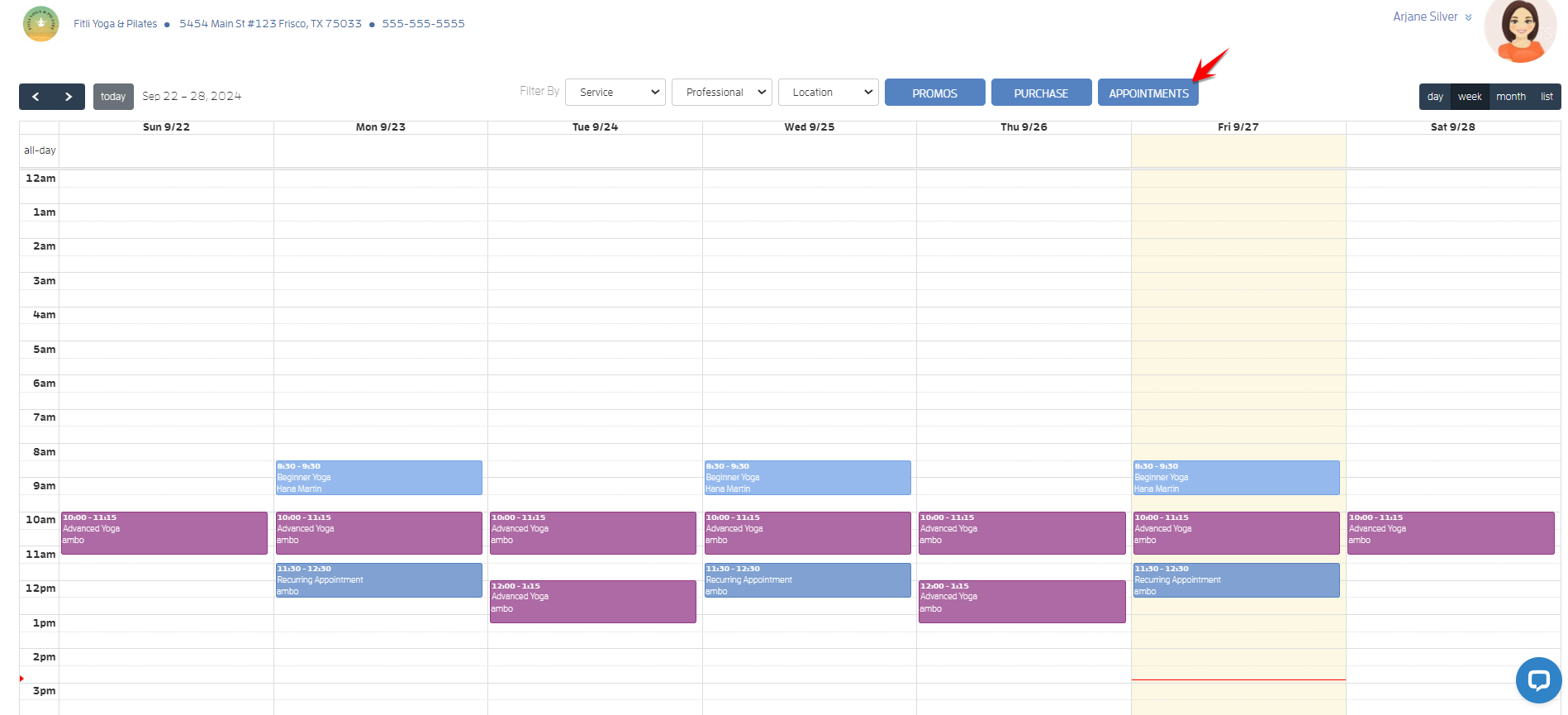 Relationships - Appointment Bookings! (Client Guide) — screenshot 1