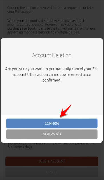 Mobile version: How to Request for Account Deletion? — screenshot 10