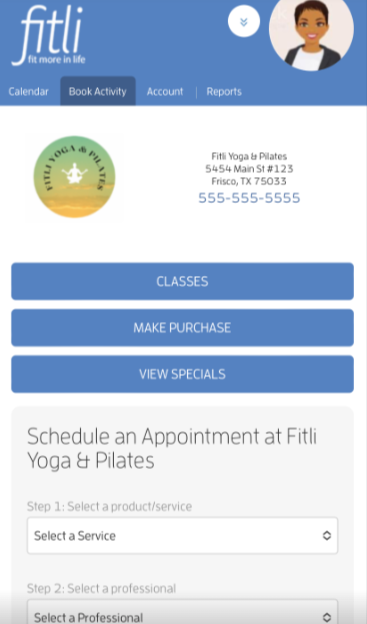Mobile version: Relationships - Appointment Bookings! (Client Guide) — screenshot 2