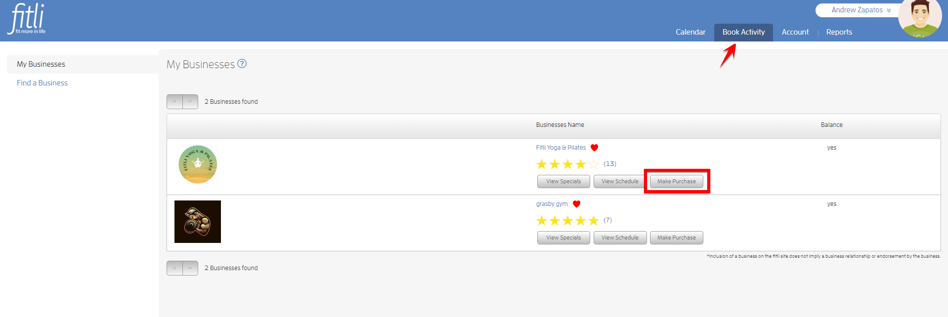I want to donate to my business' charitable cause. How can I do this? — screenshot 1
