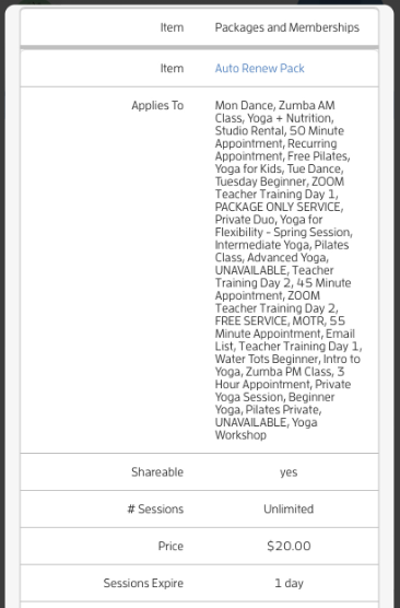 Mobile version: I want to sign up and book a session, now what do I do? — screenshot 17