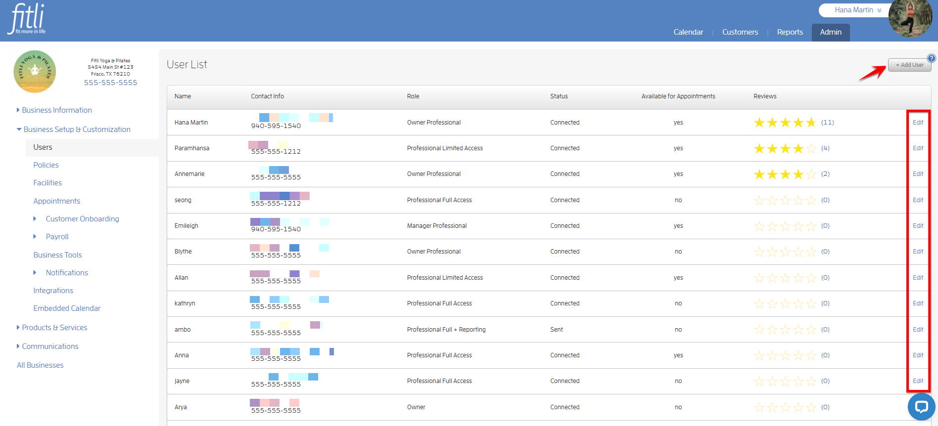 How to Schedule Excepted Times for your Professionals? — screenshot 2