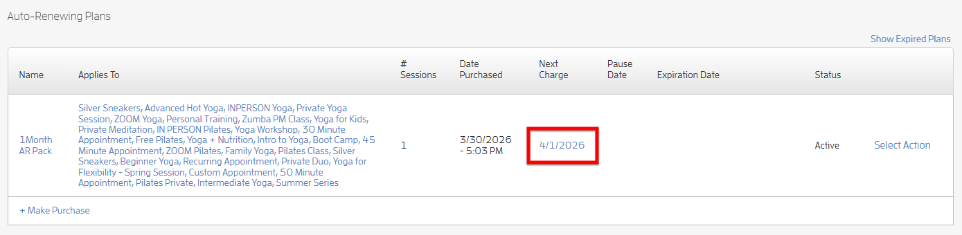How to Make an Auto-Renewing Package Renew on the Same Day of the Month? — screenshot 18