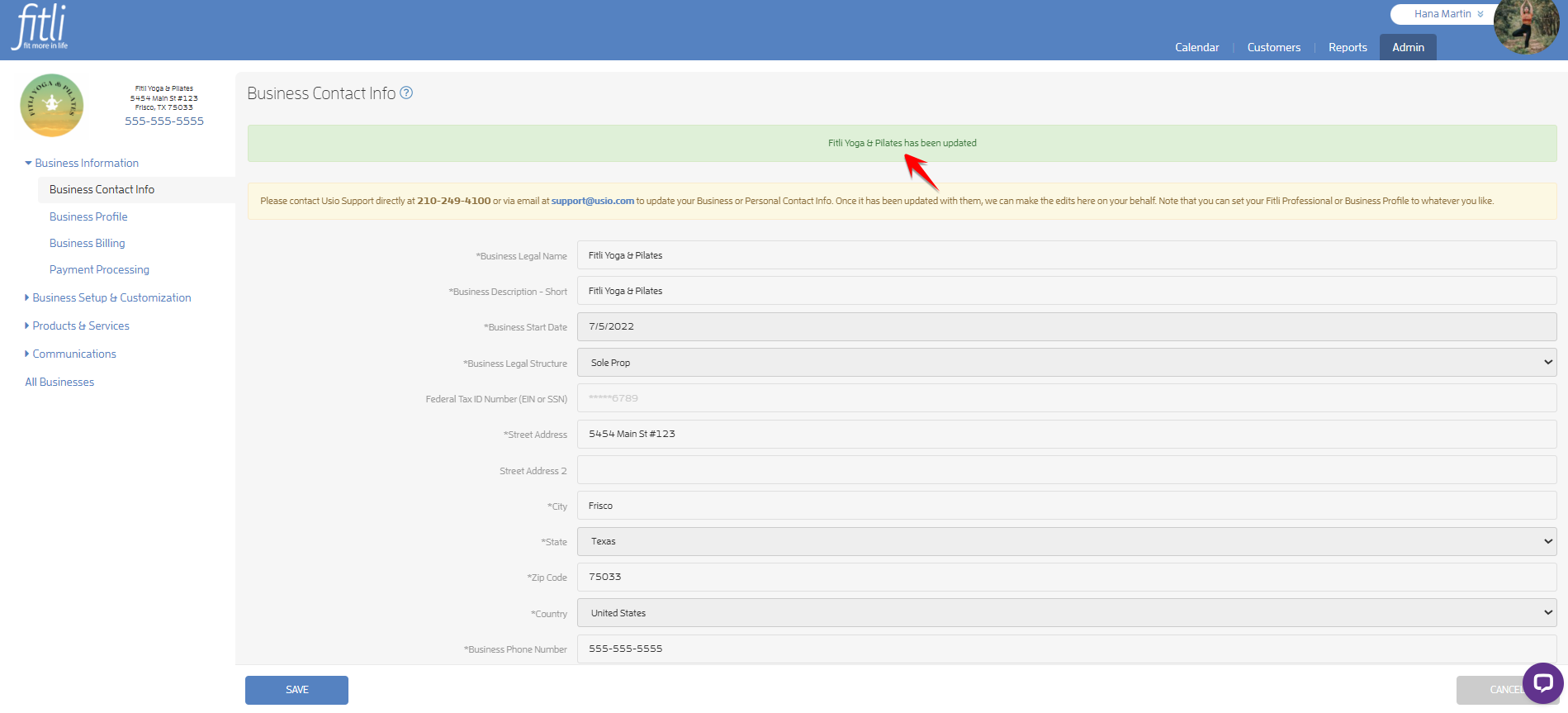 Notifications to Business: Control What Business Notifications you Want to Receive — screenshot 9